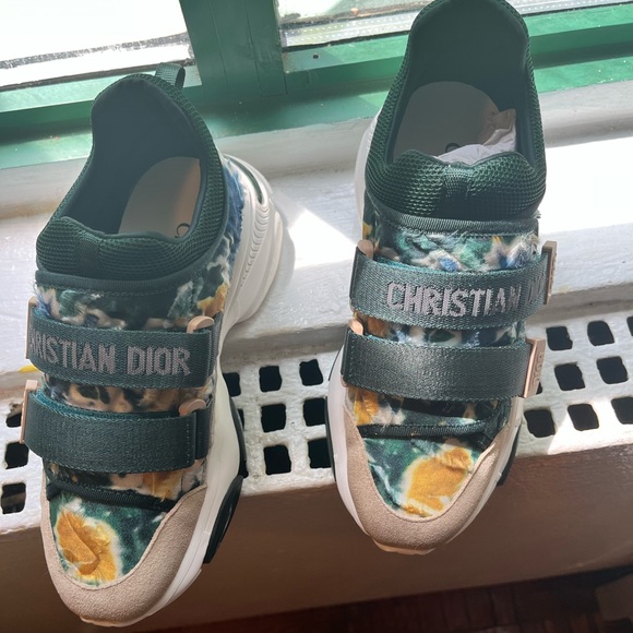 Worn twice. Dior D-Wander Sneakers - Picture 1 of 9